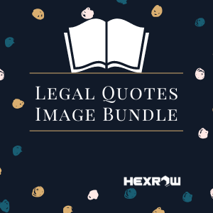 HEXROW Legal Quotes Image Bundle