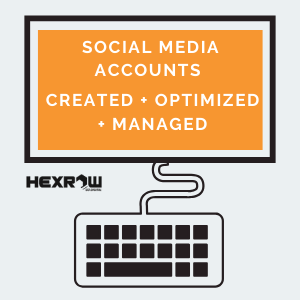 HEXROW -social media Created + Optimized + Managed